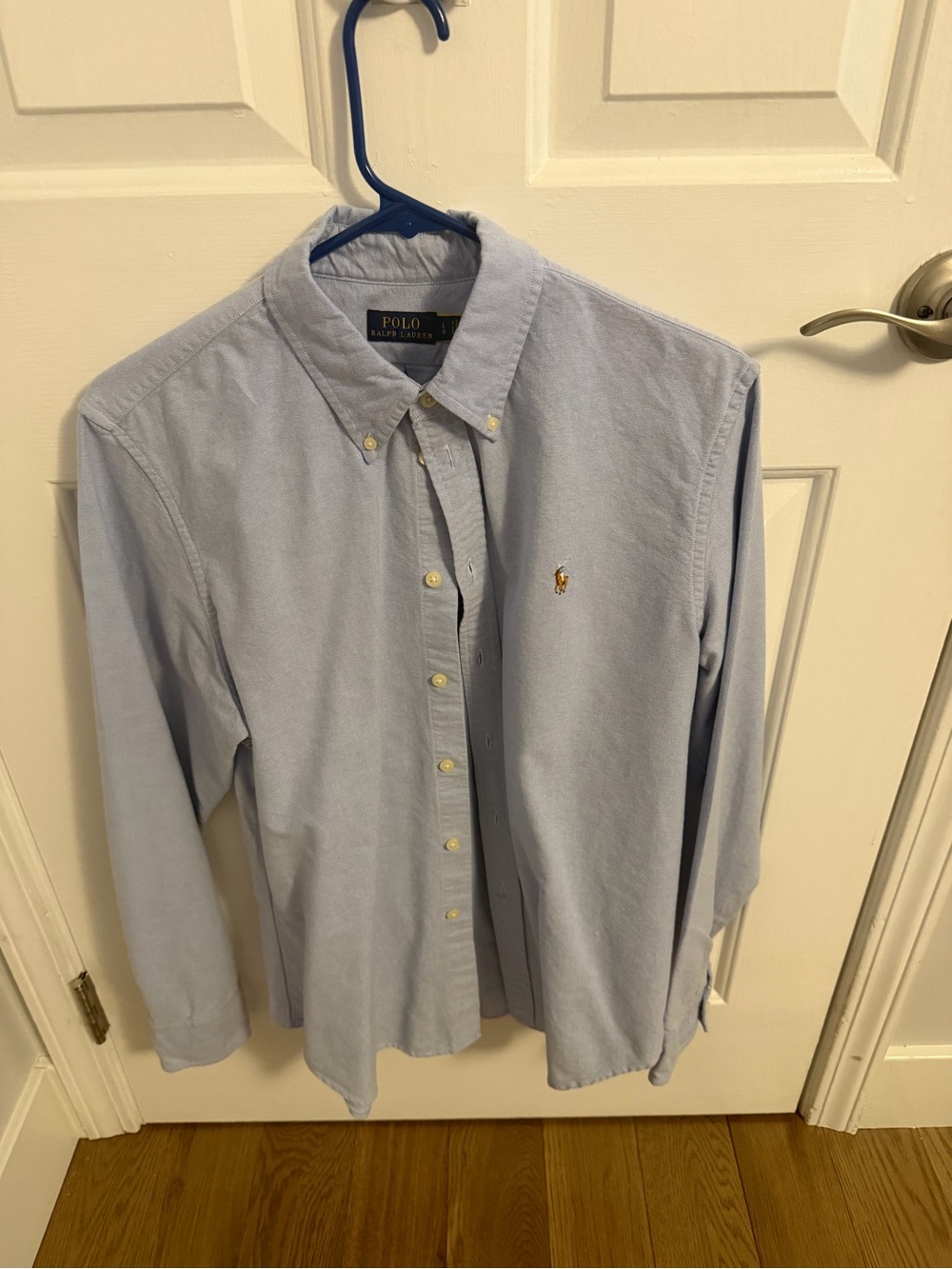 Polo by Ralph Lauren Light Blue Oxford Button-Down Shirt - Women's